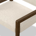 Ferris Dining Armchair - Crypton Nomad Snow