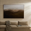 Reality Unfurled by Toni Toscano - Rustic Walnut Floater