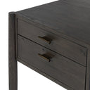 Glenview Desk - Smoked Black Resawn Oak