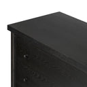 Roark 6 Drawer Dresser - Ebony Oak Veneer