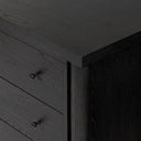Roark 6 Drawer Dresser - Ebony Oak Veneer