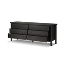 Roark 6 Drawer Dresser - Ebony Oak Veneer