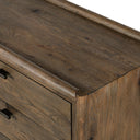 Glenview 6 Drawer Dresser - Weathered Oak Veneer
