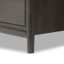 Glenview 6 Drawer Dresser - Smoked Black Resawn Oak