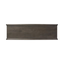 Glenview 6 Drawer Dresser - Smoked Black Resawn Oak
