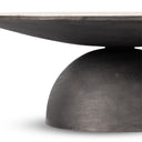 Corbett Coffee Table - Creamy Taupe Marble | Large