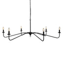 Edlyn Chandelier - Antiqued Iron