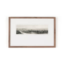 Hill Country Study II  by Aileen Fitzgerald - Rustic 1.5 Walnut