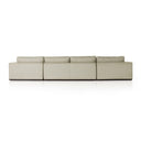 Colt 3-Piece U Sectional - Aldred Silver