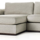 Colt 3-Piece U Sectional - Aldred Silver