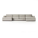Colt 3-Piece U Sectional - Aldred Silver