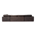 Colt 4-Piece Sectional - Heirloom Cigar | Left Chaise