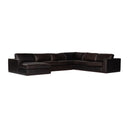 Colt 4-Piece Sectional - Heirloom Cigar | Left Chaise