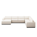 Colt 4-Piece Sectional - Crypton Nomad Marshmallow | Left Chaise