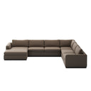 Colt 4-Piece Sectional - Savoy Coffee | Left Chaise