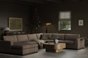 Colt 4-Piece Sectional - Savoy Coffee | Left Chaise