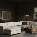 Colt 4-Piece Sectional - Savoy Parchment | Left Chaise