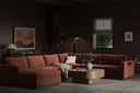 Colt 4-Piece Sectional - Surrey Auburn | Left Chaise