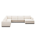 Colt 4-Piece Sectional - Crypton Nomad Marshmallow | Right Chaise