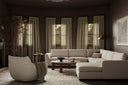 Colt 4-Piece Sectional - Crypton Nomad Marshmallow | Right Chaise