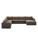 Colt 4-Piece Sectional - Savoy Coffee | Right Chaise