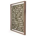 See Through Olive by FH Art Studio - Rustic 2.5 Walnut | 48" x 48"