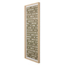 See Through Taupe by FH Art Studio - Natural 2.5 Maple | 72" x 32"