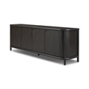 Florent Sideboard - Smoked Black Solid