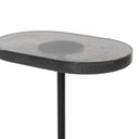 Vinia End Table - Iron Matte Black