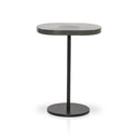 Vinia End Table - Iron Matte Black