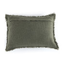 Tharp Outdoor Pillow - Textured Olive | 16" x 24"