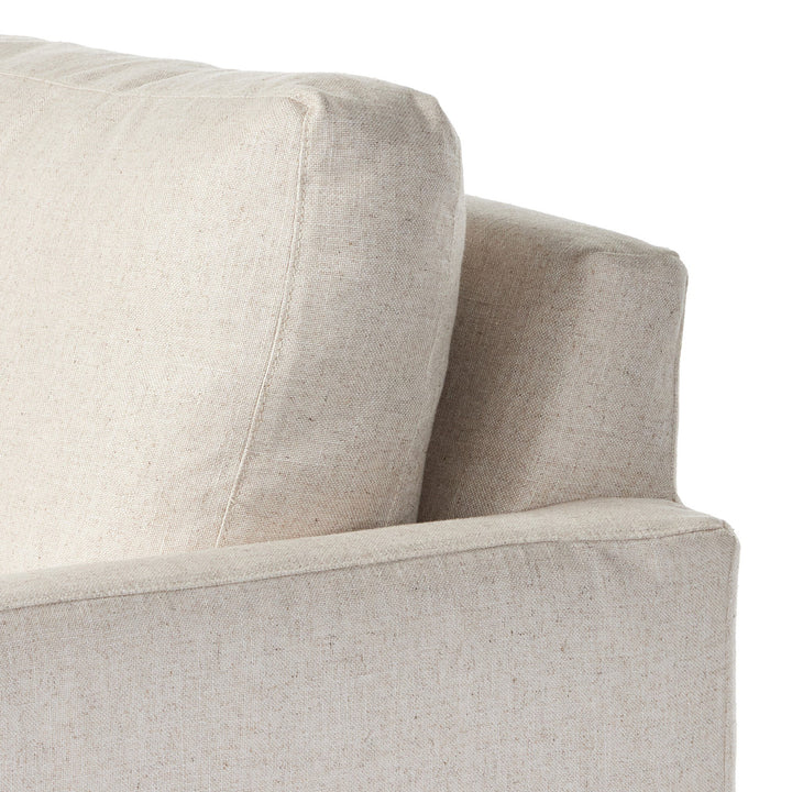 Paxton Slipcover Chair And A Half | Evere Creme