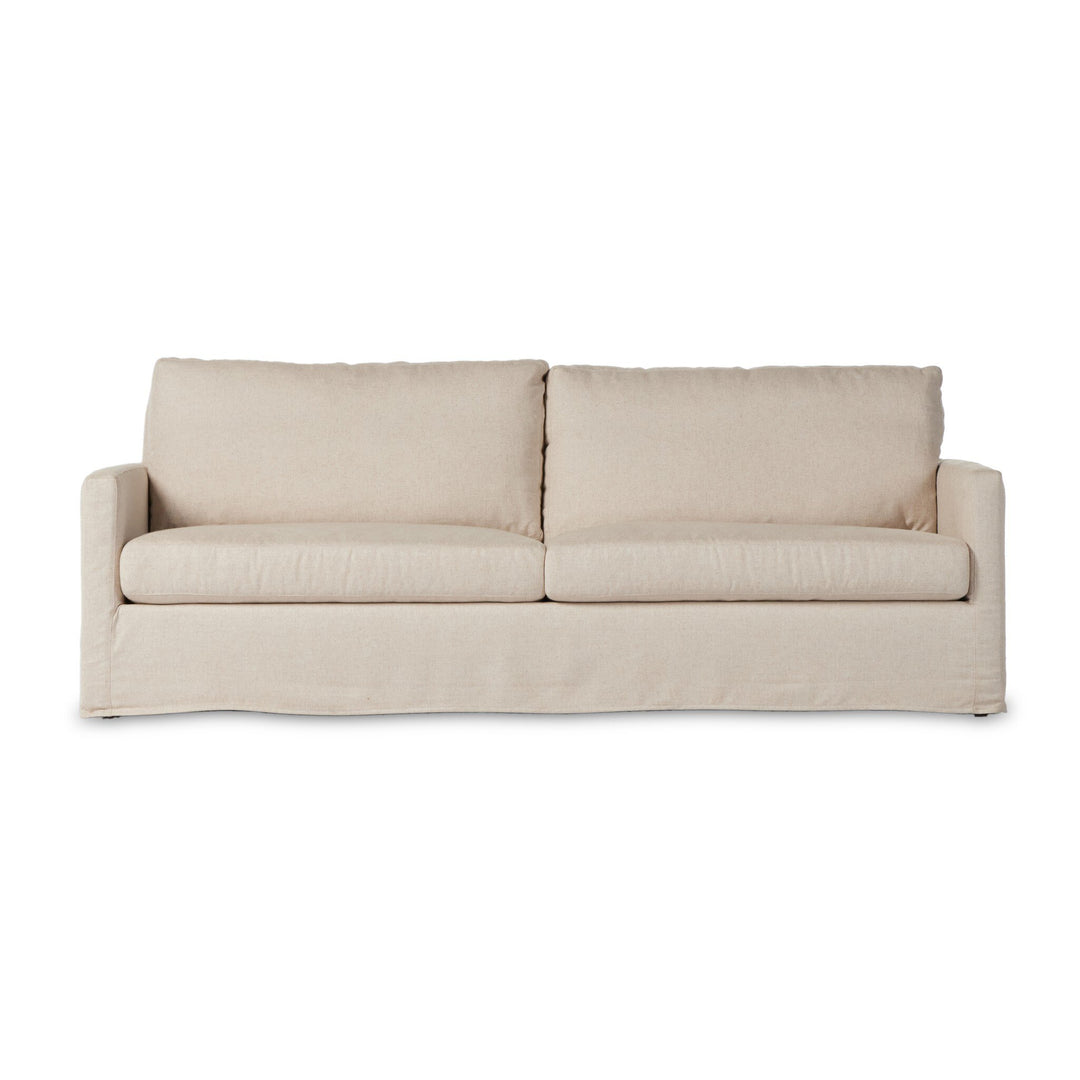 Paxton Slipcover Sofa-93" | Evere Creme
