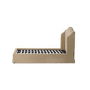Meryl Slipcover Bed - Broadway Canvas | Queen