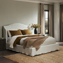 Meryl Slipcover Bed - Broadway Mist | King