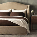 Meryl Slipcover Bed - Broadway Canvas | King