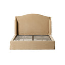 Meryl Slipcover Bed - Broadway Canvas | King