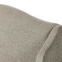 Meryl Slipcover Bed - Broadway Stone | King