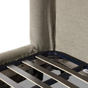 Meryl Slipcover Bed - Broadway Stone | King