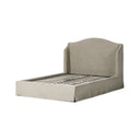 Meryl Slipcover Bed - Broadway Stone | King