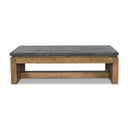 Kenneth Coffee Table - Polished Black Marble