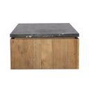 Kenneth Coffee Table - Polished Black Marble