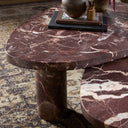 Zion Nesting Coffee Table - Merlot Marble