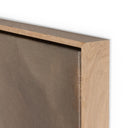 Fog II by Lauren Fuhr - Vertical Grain White Oak Floater | 32.5" x 48"