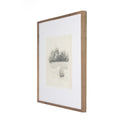 Land Sketch 1 by Dan Hobday - Rustic 1.5 Walnut