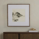 Land Sketch 2 by Dan Hobday - Rustic 1.5 Walnut