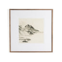 Land Sketch 2 by Dan Hobday - Rustic 1.5 Walnut
