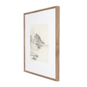 Land Sketch 2 by Dan Hobday - Rustic 1.5 Walnut