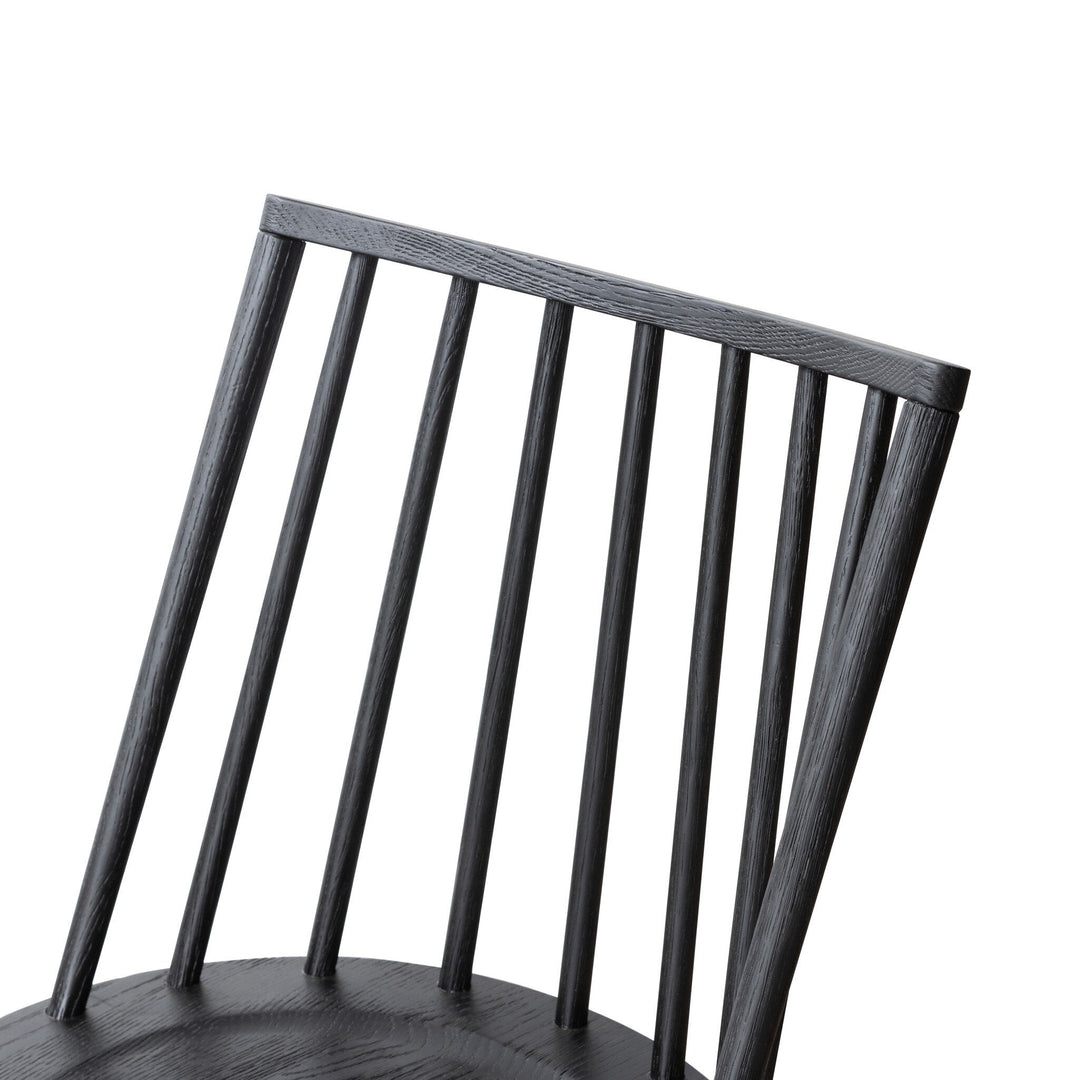 Lewis Swivel Counter Stool - Black Oak