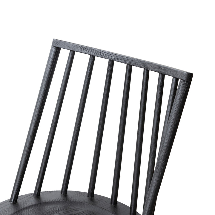 Lewis Swivel Counter Stool - Black Oak